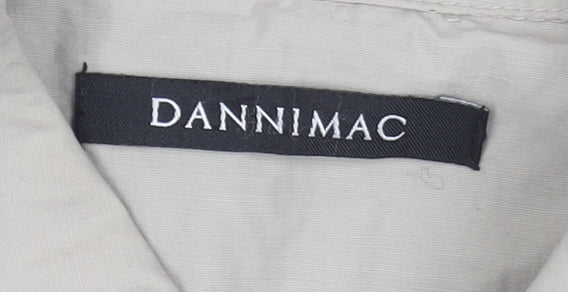 Dannimac Men's Beige S Long Waterproof Rain Coat