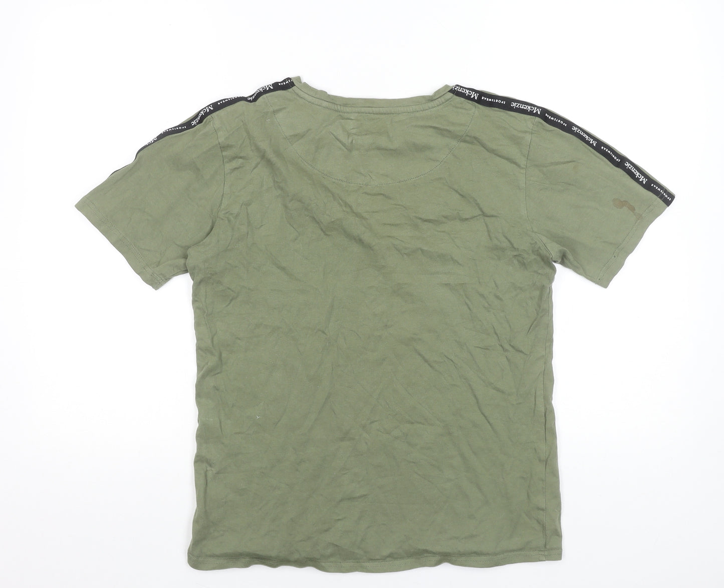 McKenzie Boys Green Sportswear T-Shirt 13-15 Years Cotton Short Sleeve