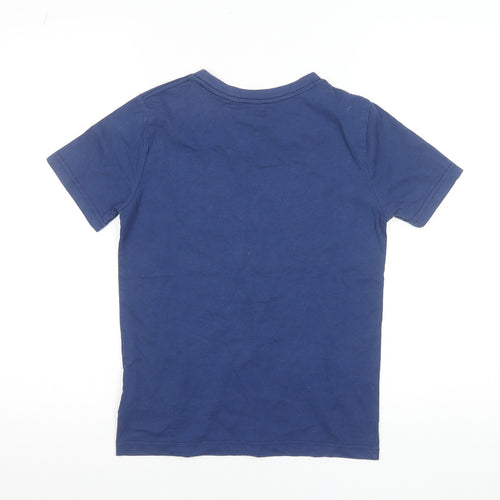 Levi's Boys Blue Logo Graphic Short Sleeve Cotton T-Shirt 12 Years