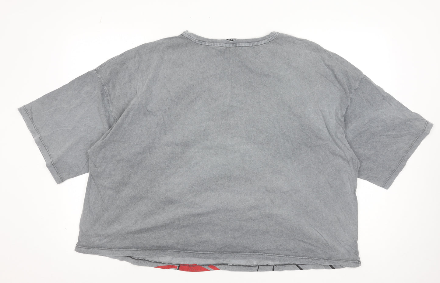 Disney at George Women’s Grey Mickey Mouse Cotton T-Shirt Size 20