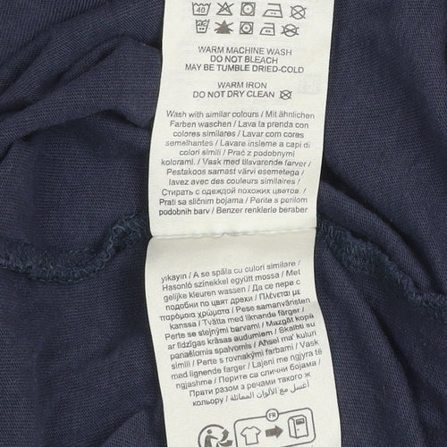 Jack & Jones Men's Blue Pesaro Graphic Print T-Shirt Size L
