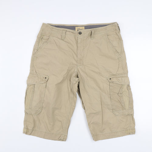 Marks and Spencer North Coast Beige Cargo Shorts Men’s 38 in