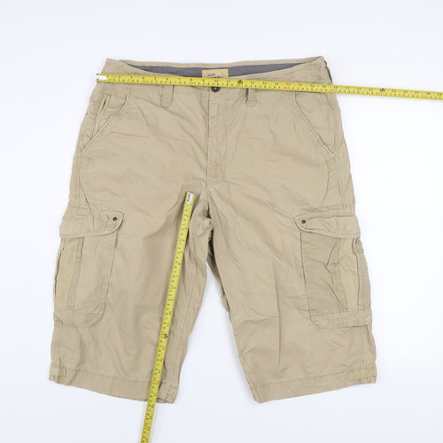 Marks and Spencer North Coast Beige Cargo Shorts Men’s 38 in