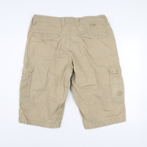 Marks and Spencer North Coast Beige Cargo Shorts Men’s 38 in