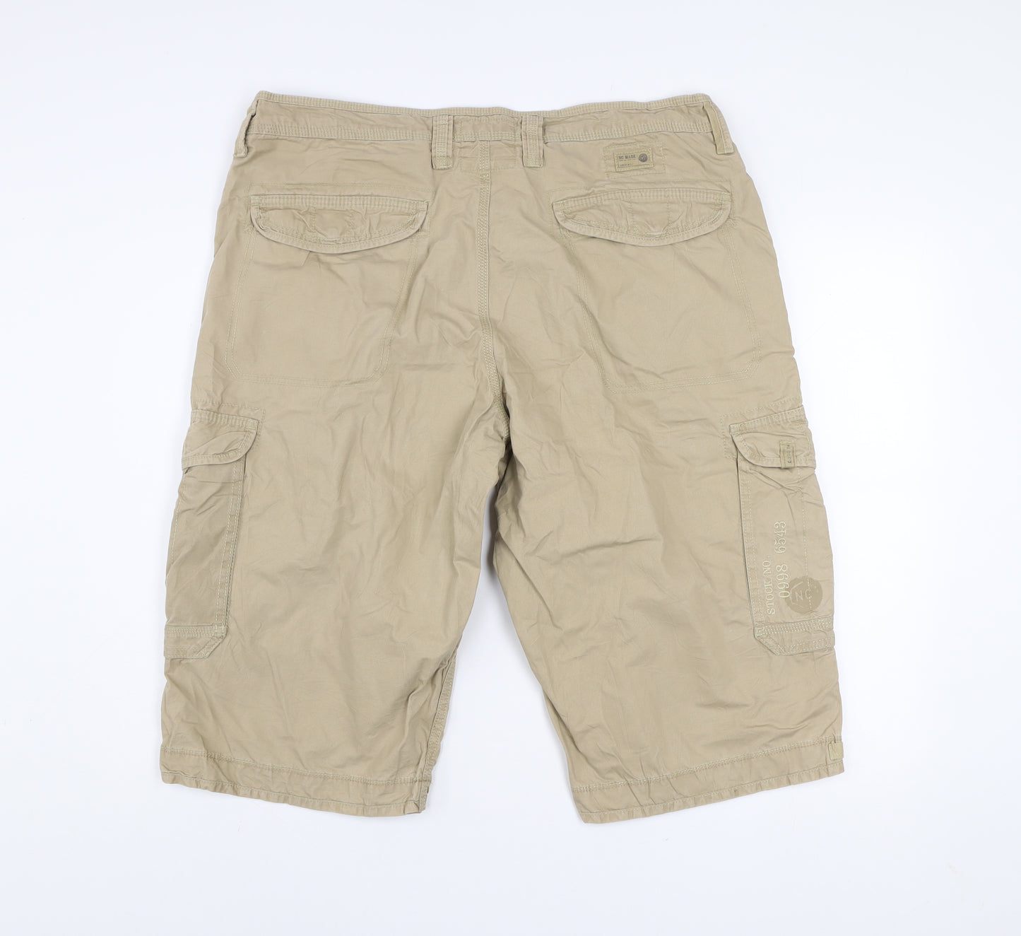 Marks and Spencer North Coast Beige Cargo Shorts Men’s 38 in