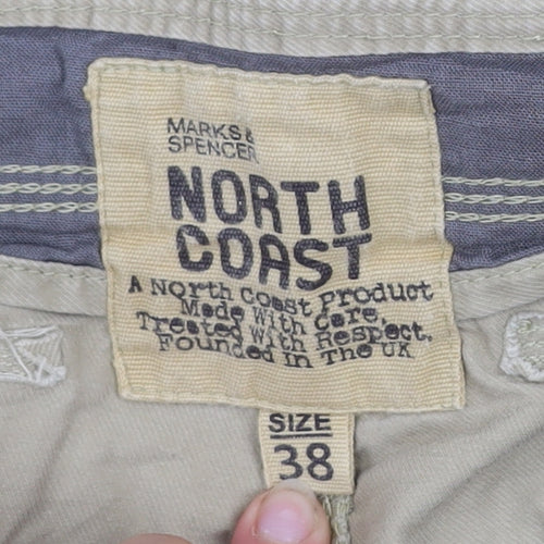 Marks and Spencer North Coast Beige Cargo Shorts Men’s 38 in