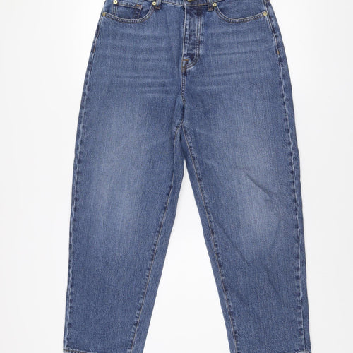7 For All Mankind Men's Blue Denim Straight Jeans Size 27 Regular Fit