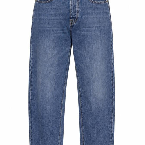 7 For All Mankind Men's Blue Denim Straight Jeans Size 27 Regular Fit