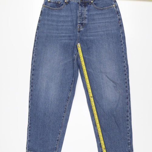 7 For All Mankind Men's Blue Denim Straight Jeans Size 27 Regular Fit