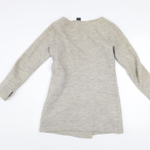 GAP Women’s Beige Wool Long Sleeve Button Cardigan M