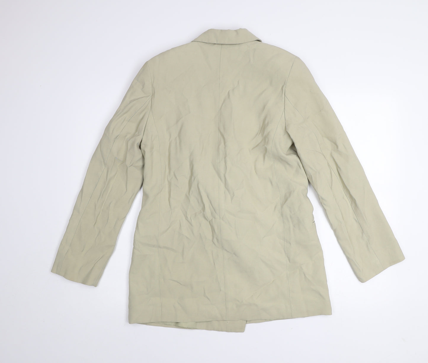 H&M Womens Beige XS Regular Fit Blazer Jacket