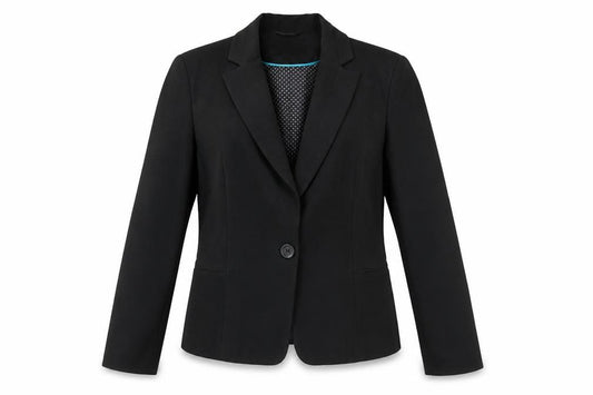 Front view of Principles by Ben de Lisi Black Women's Tailored Suit Jacket, size 12