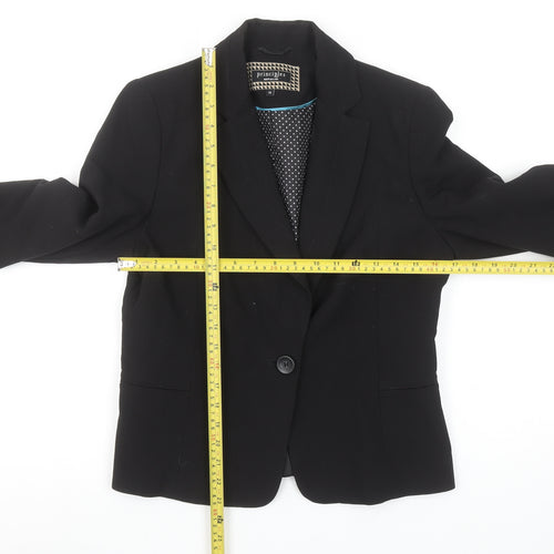 Principles by Ben de Lisi Black Women's Tailored Suit Jacket Size 12