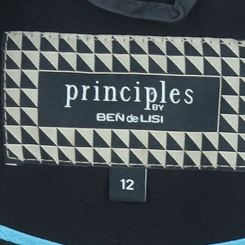 Principles by Ben de Lisi Black Women's Tailored Suit Jacket Size 12