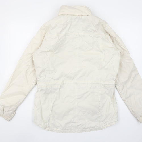 Regatta Women's Ivory Waterproof Rain Jacket Size 14 Lined Hooded Coat
