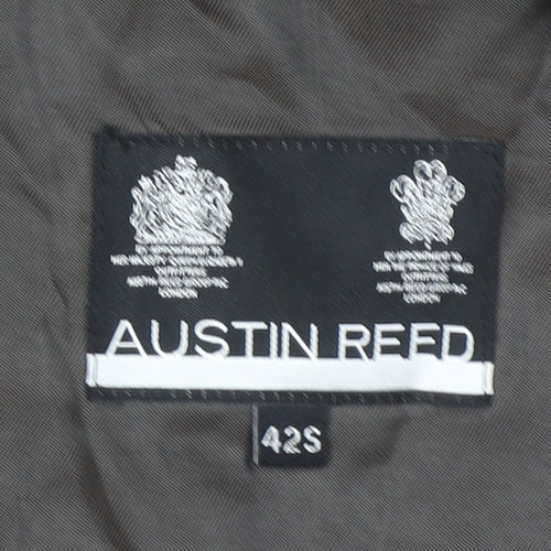 Austin Reed Men’s Grey Pinstripe Wool Blazer 42S Classic Formal Jacket