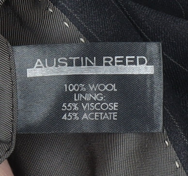 Austin Reed Men’s Grey Pinstripe Wool Blazer 42S Classic Formal Jacket