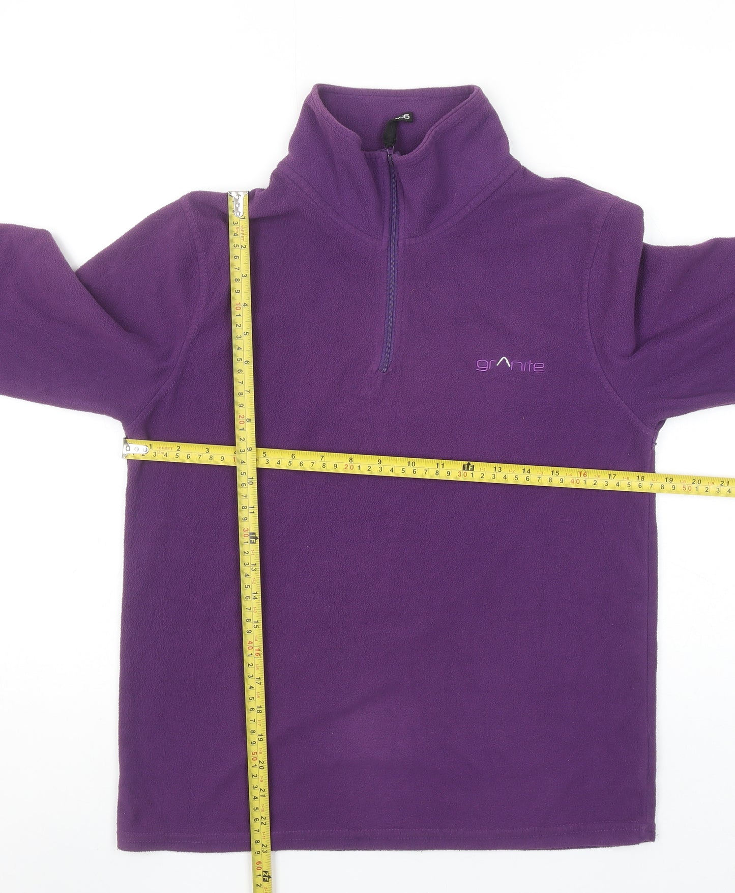 Granite Outdoors Women's Purple Fleece Pullover Sweatshirt Size M