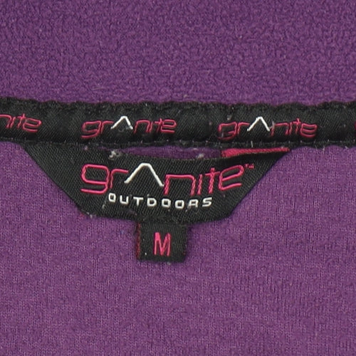 Granite Outdoors Women's Purple Fleece Pullover Sweatshirt Size M