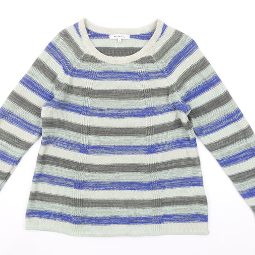 Sandwich Women’s Multicoloured Striped Cotton Jumper Size S