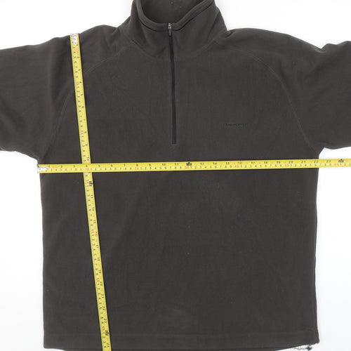 Craghoppers Men's Black Fleece Half Zip Pullover Sweatshirt Size M