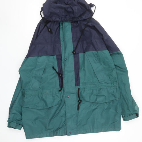 Roamer Men's Blue Green 3-in-1 Hooded Outdoor Jacket Size S