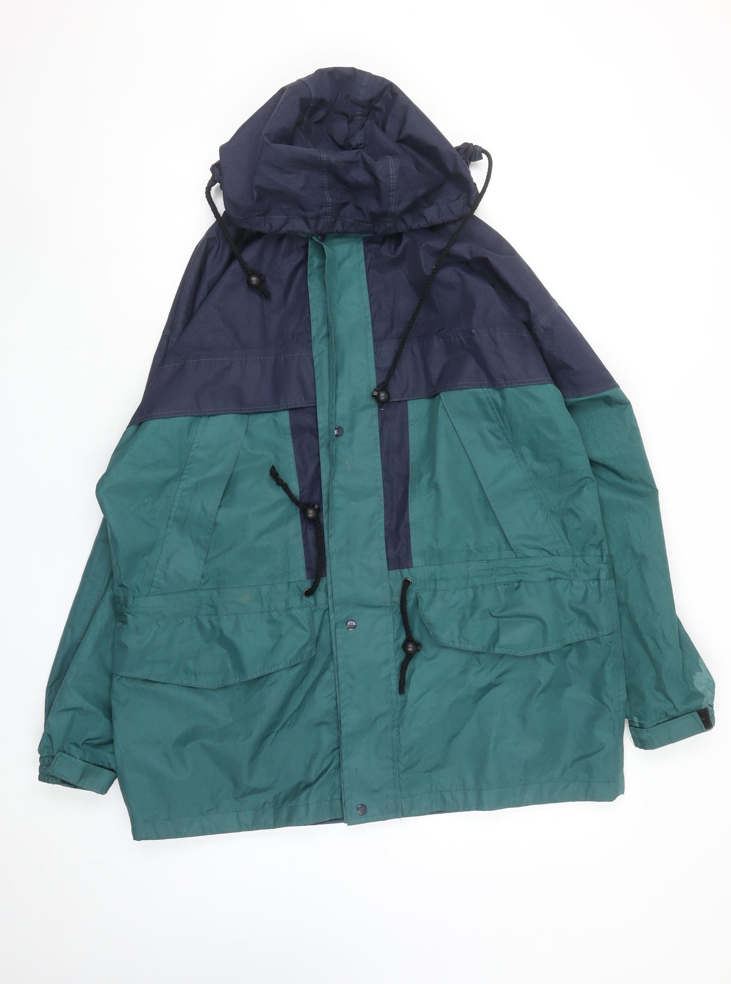 Roamer Men's Blue Green 3-in-1 Hooded Outdoor Jacket Size S