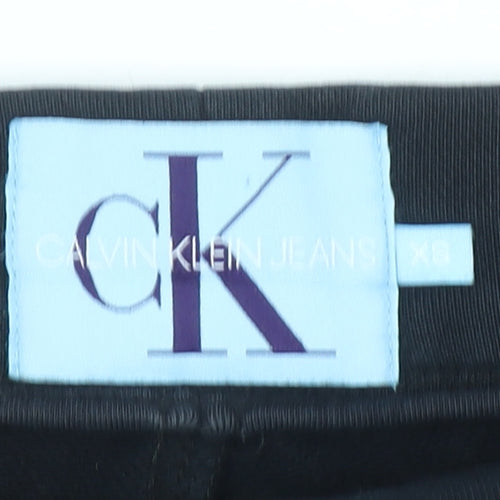 Calvin Klein Jeans Womens Black XS Jogger Sweatpants