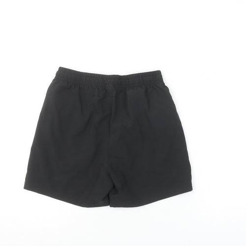 Puma Boys Black 13-14 Years Athletic Activewear Shorts Polyester