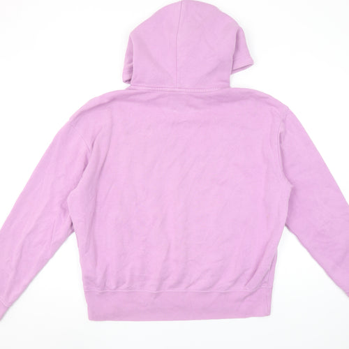 Nike Women’s Purple Pullover Hoodie Small Cotton Blend Sweatshirt