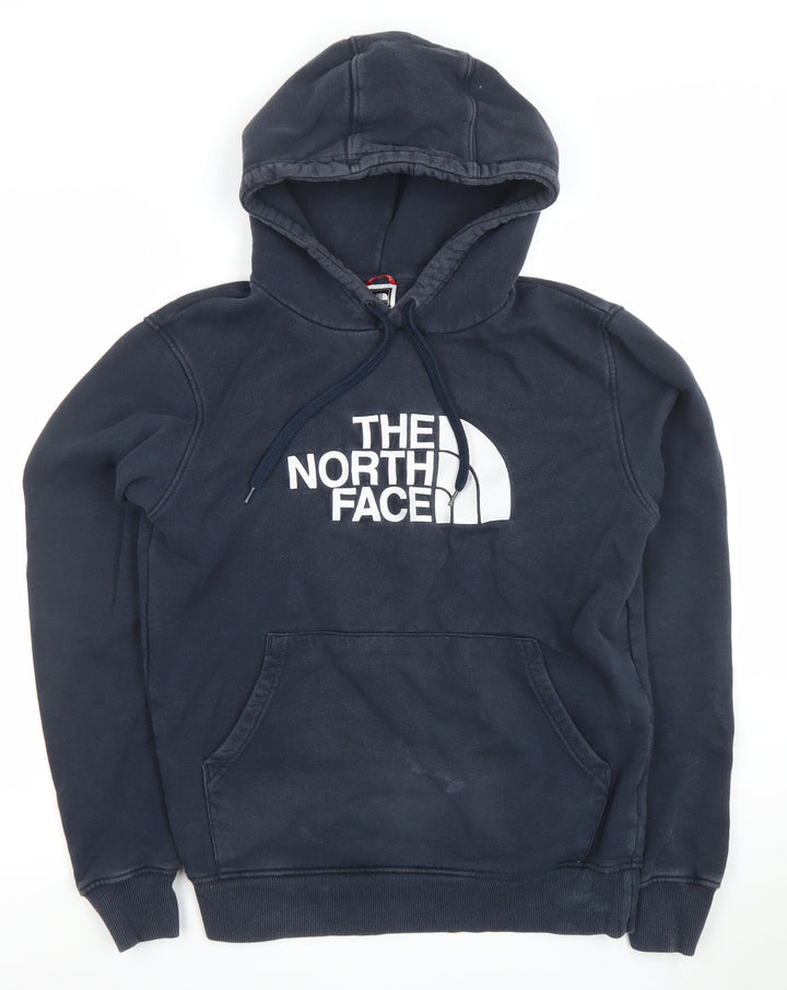 The North Face Mens Navy Blue Pullover Hoodie Size S Regular Fit