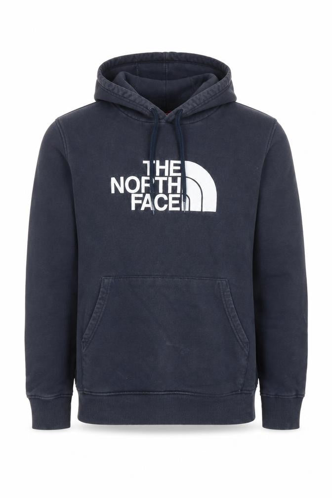 The North Face Mens Navy Blue Pullover Hoodie Size S Regular Fit