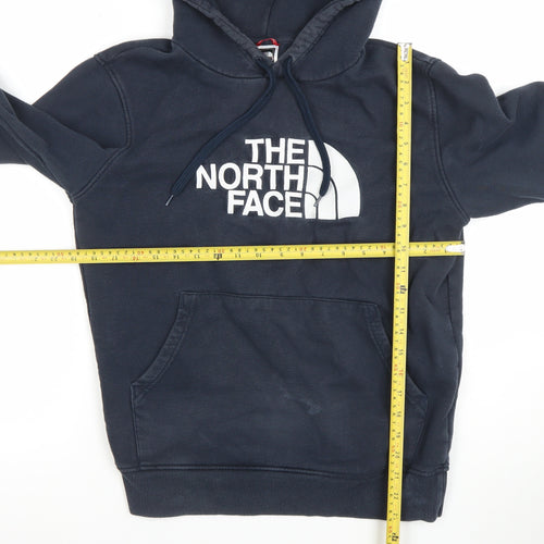 The North Face Mens Navy Blue Pullover Hoodie Size S Regular Fit