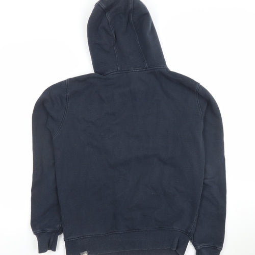The North Face Mens Navy Blue Pullover Hoodie Size S Regular Fit