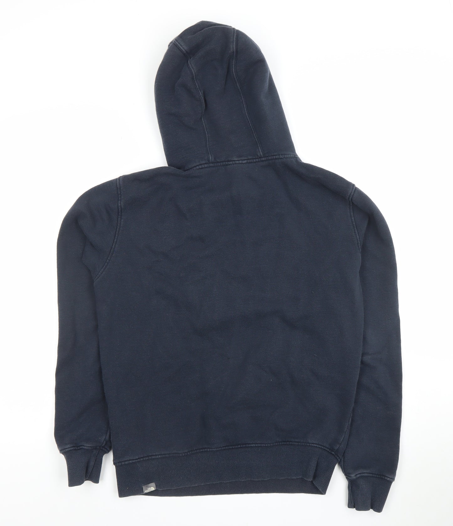 The North Face Mens Navy Blue Pullover Hoodie Size S Regular Fit