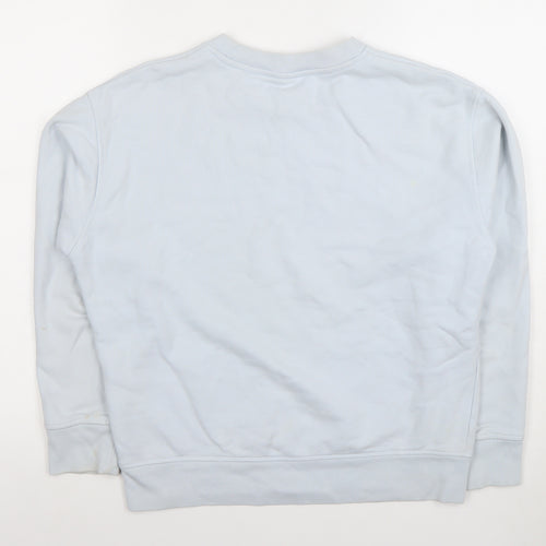 Levi's Women's Light Blue Cotton Crew Neck Sweatshirt Size S