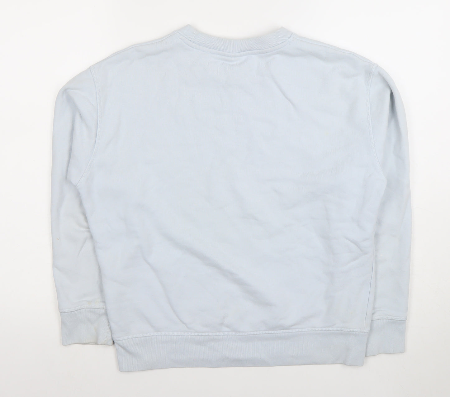 Levi's Women's Light Blue Cotton Crew Neck Sweatshirt Size S