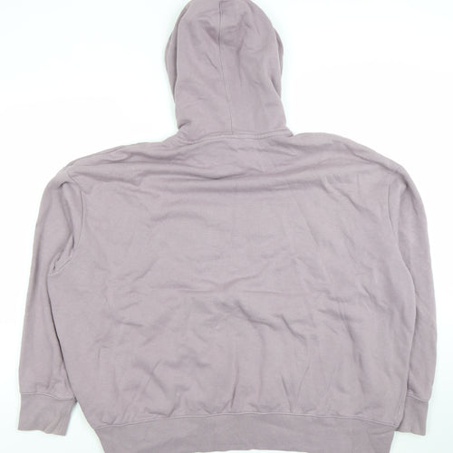 Nike Air Women's Purple Pullover Hoodie Size XL Cotton Blend