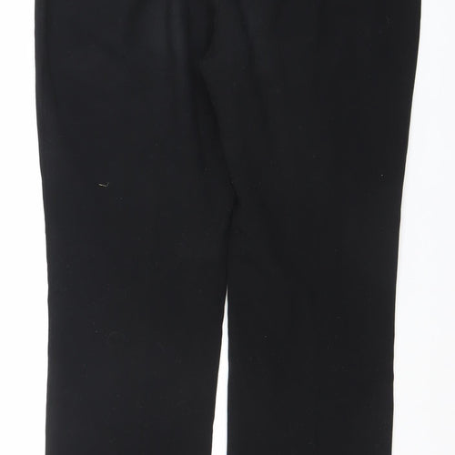 Marks and Spencer Women’s Black Long Dress Pants UK 14 Tall Stretch Trousers