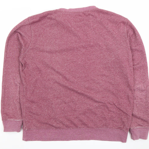 Doo Australia Men’s Pink XL Pullover Sweatshirt Crew Neck Fleece