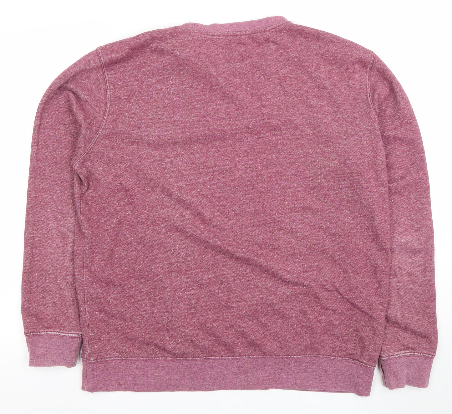 Doo Australia Men’s Pink XL Pullover Sweatshirt Crew Neck Fleece