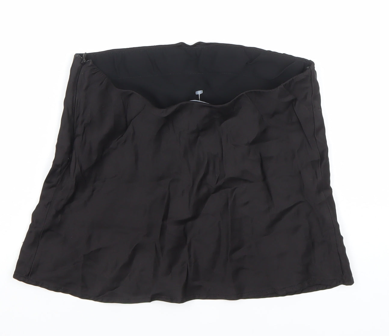 Zara Women’s Black Short Satin Pencil Skirt Size S