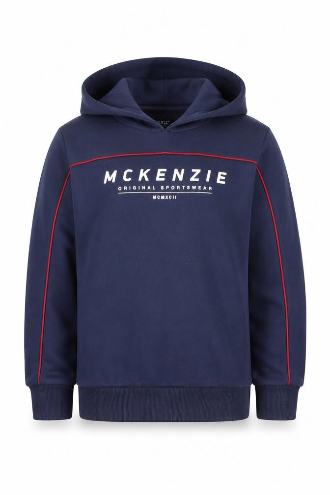 McKenzie Boys Navy Pullover Hoodie 8-10 Years Cotton Blend Sportswear
