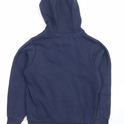 McKenzie Boys Navy Pullover Hoodie 8-10 Years Cotton Blend Sportswear