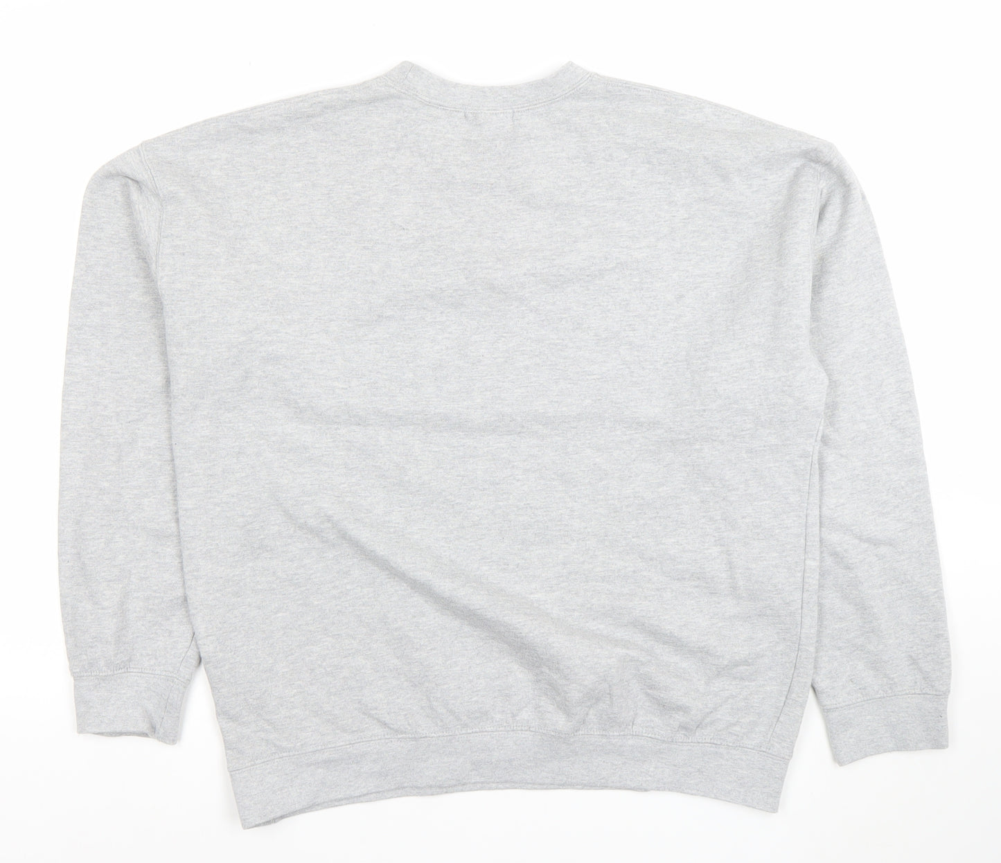 Spotted Grey Heaven Sent Graphic Womens Medium Pullover Sweatshirt