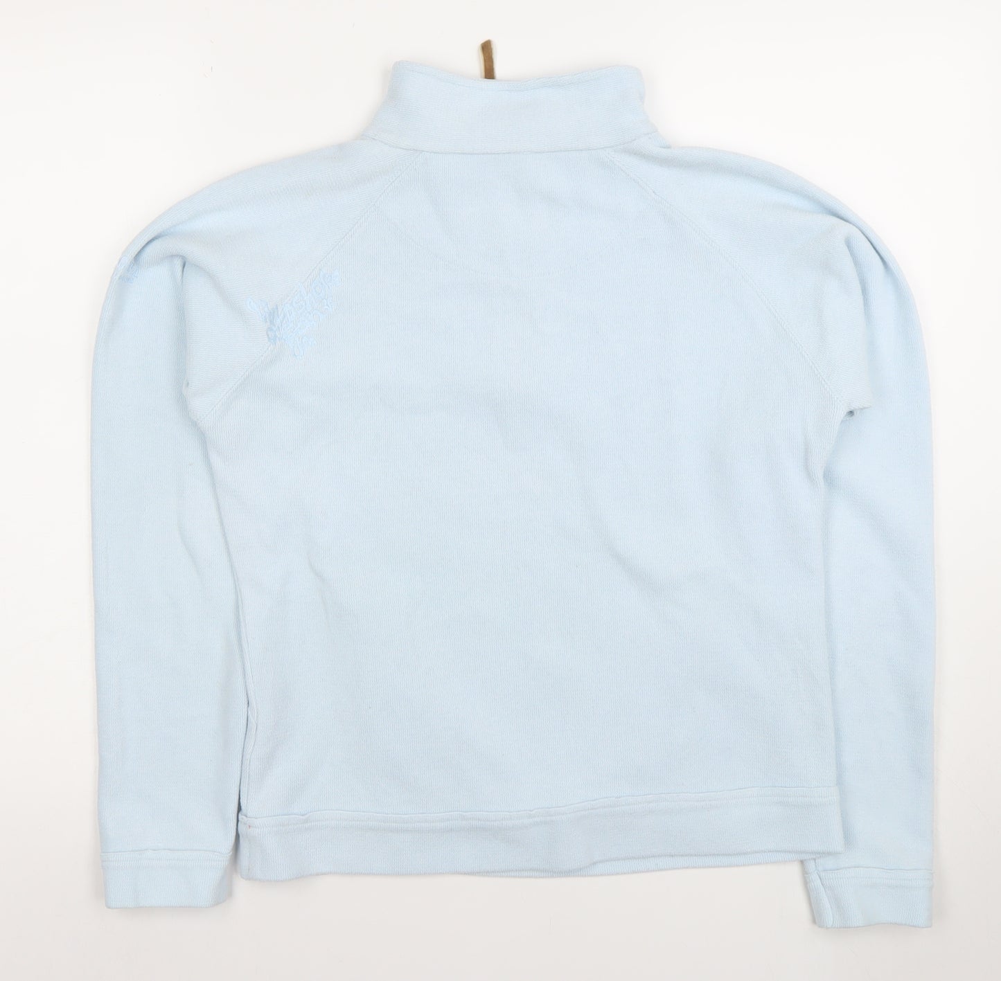 Regatta Women's Light Blue 1/2 Zip Pullover Sweatshirt Size 10