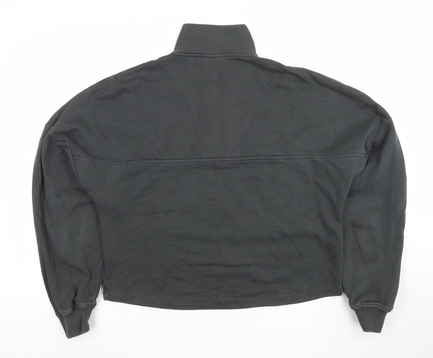 Bo+Tee Women's Black Small 1/4 Zip Pullover Sweatshirt