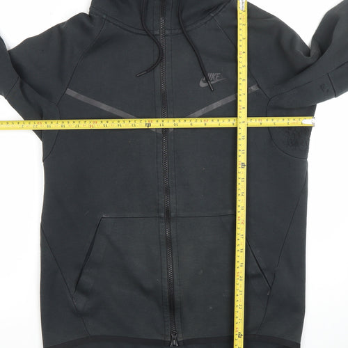 Nike Men's Black Size S Full Zip Hoodie Sweatshirt