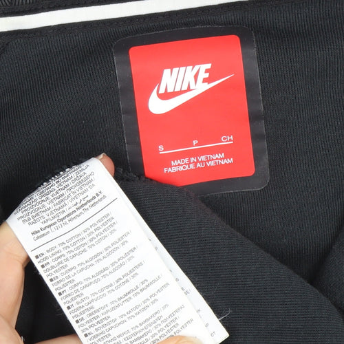 Nike Men's Black Size S Full Zip Hoodie Sweatshirt