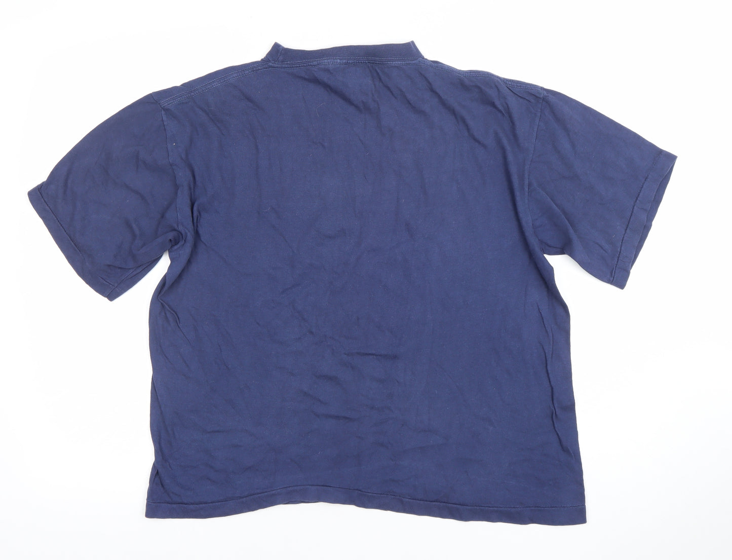 TeeJays Women’s Blue Leicester University Vintage Cotton T-Shirt L